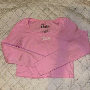COPY - Barbie Long Sleeve Crop Top